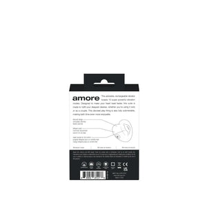 Amore Rechargeable Pleasure Vibe - Black - MyPleasure