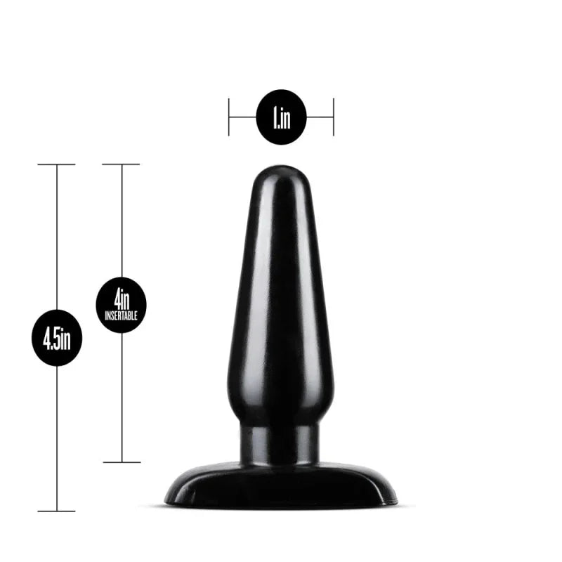 Anal Adventures - Basic Plug Kit - Black - MyPleasure