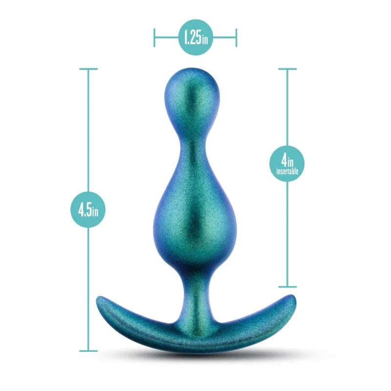 Anal Adventures Matrix - Photon Plug - Neptune Teal - MyPleasure