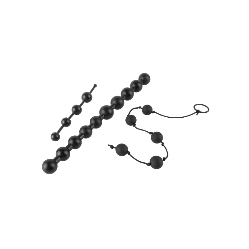 Anal Fantasy Collection Beginners Bead Kit - Black