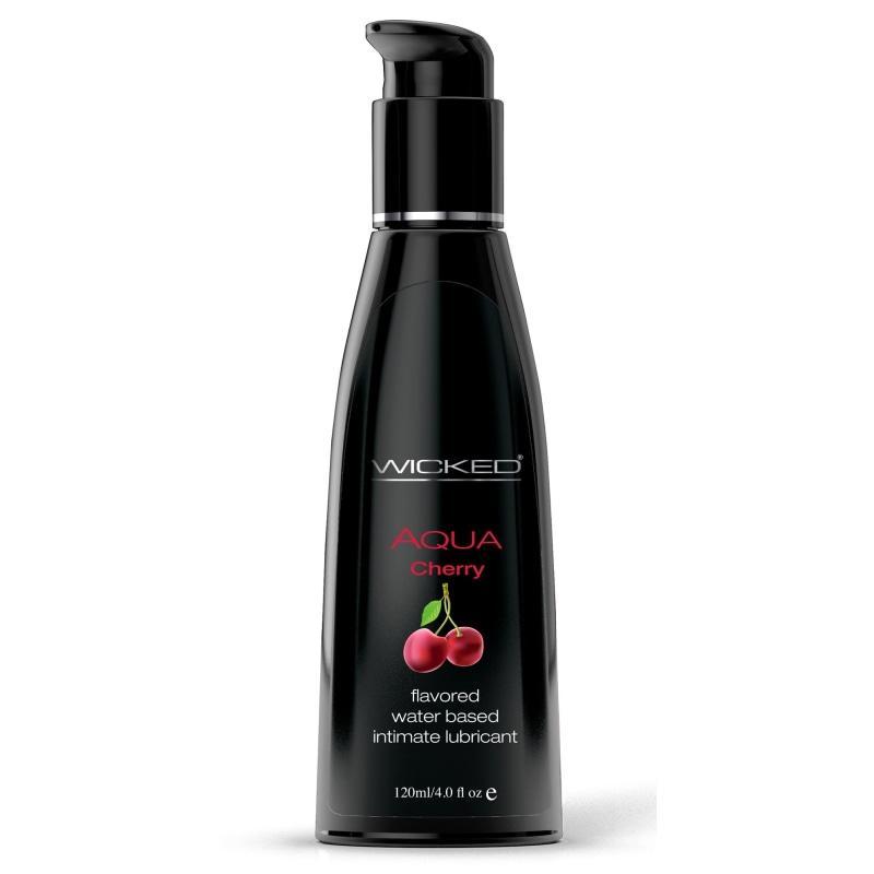 Aqua Cherry Water-Based Lubricant 4 Oz WS-90434