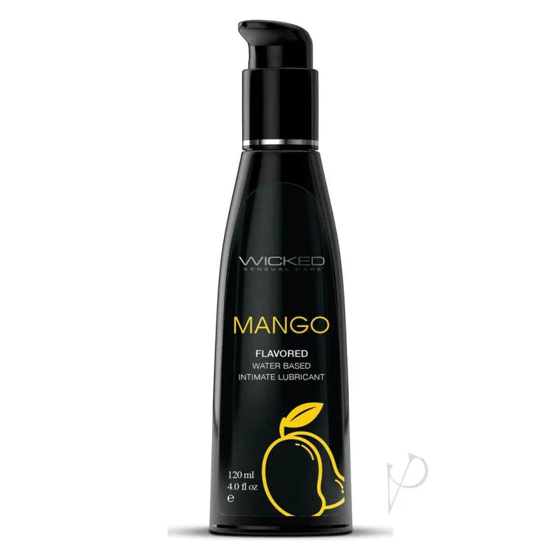 Aqua Mango Water Flavored Water- Based Lubricant - 4 Fl Oz/120ml - MyPleasure