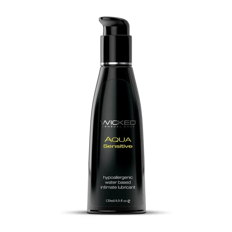 Aqua Sensitive Water-Based Lubricant - 4 Oz. - MyPleasure