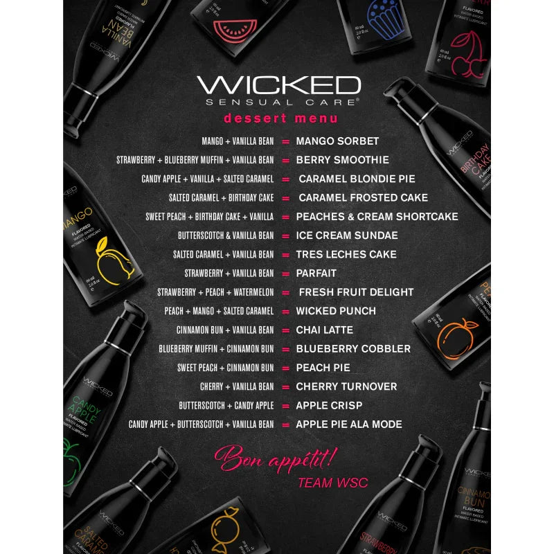 Aqua Sweet Peach Flavored Water Based Lubricant - 4 Oz. / 120 ml - MyPleasure