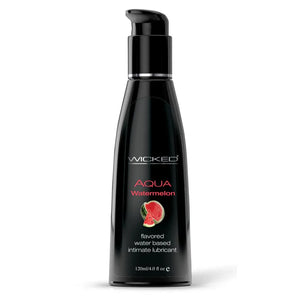 Aqua Watermelon Water-Based Lubricant 4 Oz - MyPleasure