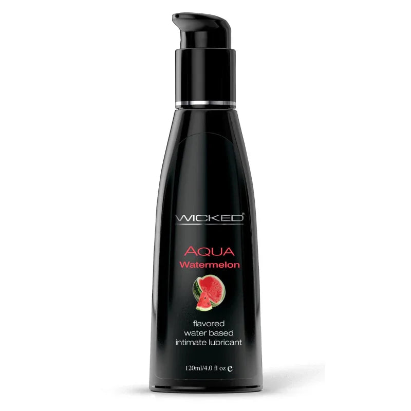 Aqua Watermelon Water-Based Lubricant 4 Oz - MyPleasure
