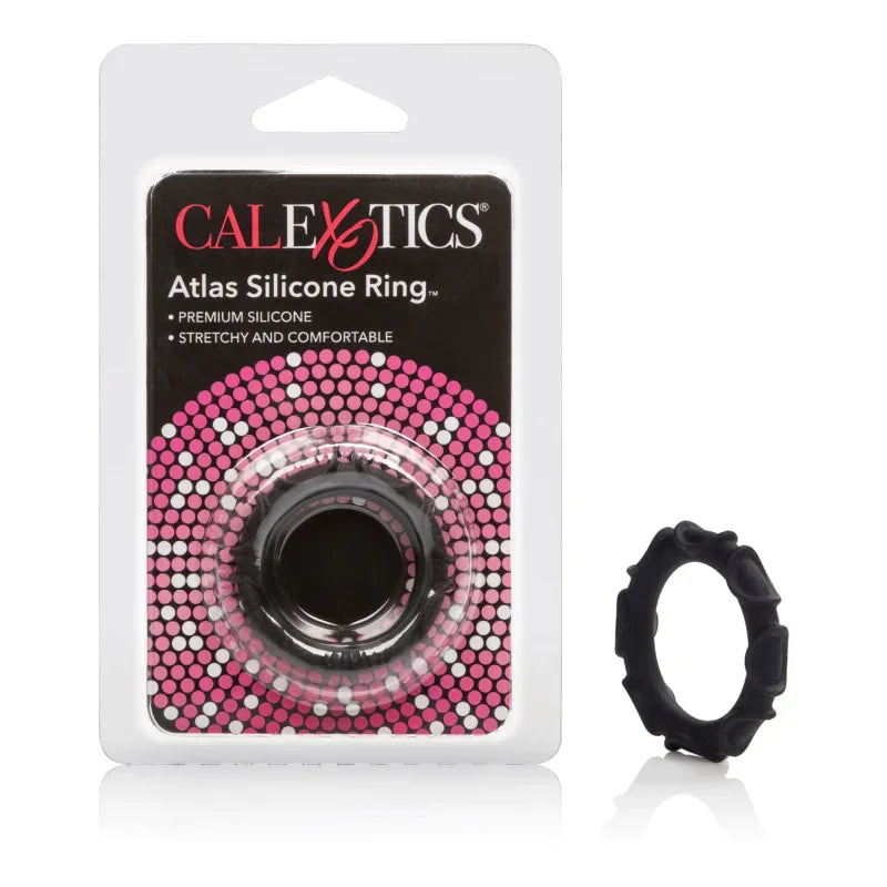 Atlas Silicone Ring - Black - MyPleasure