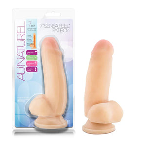 Au Naturel 7" Sensa Feel Fat Boy - Beige - MyPleasure