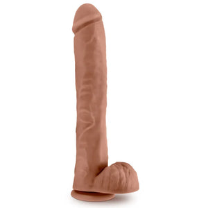 Au Naturel - Daddy - 14 Inch Dildo - Mocha - MyPleasure