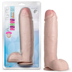 Au Naturel - Huge - 10 Inch Dildo - Vanilla - MyPleasure