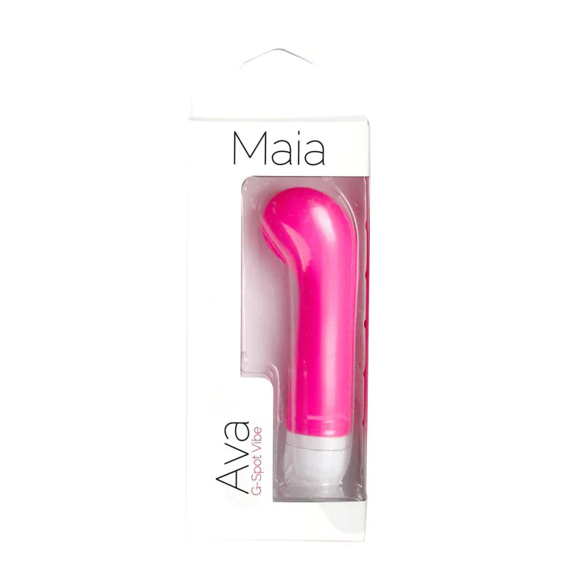 Ava Silicone Mini G-Spot Vibe - Pink - MyPleasure