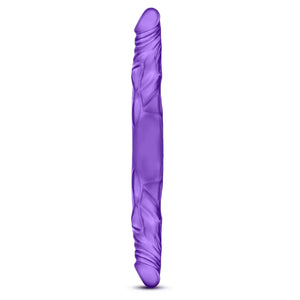 B Yours 14" Double Dildo - Purple - MyPleasure