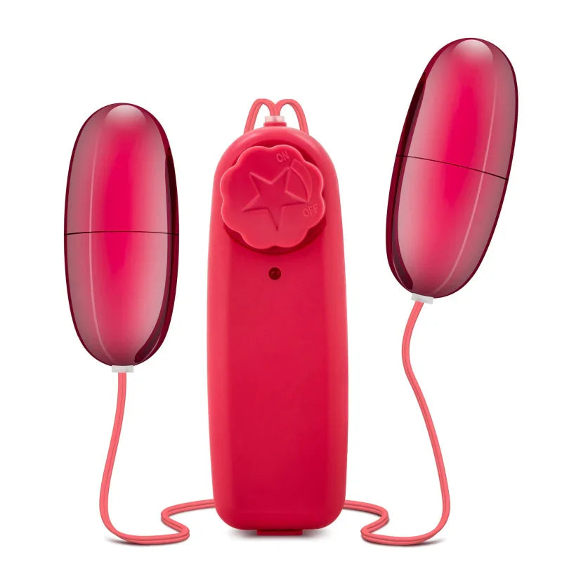 B Yours Double Pop Eggs - Cerise - MyPleasure