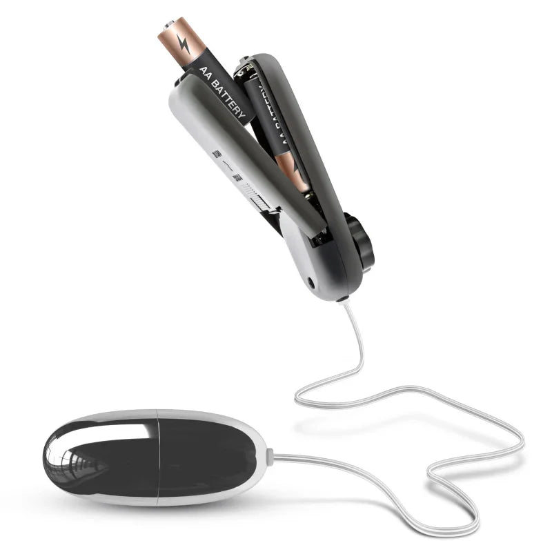 B Yours - Silver Power Bullet - Black - MyPleasure