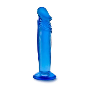 B Yours - Sweet n' Small 6 Inch Dildo With Suction Cup - Blue - MyPleasure