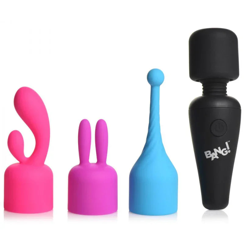Bang - 10x Mini Wand With 3 Attachments - MyPleasure