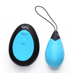 Bang - 10x Silicone Vibrating Egg - Blue - MyPleasure