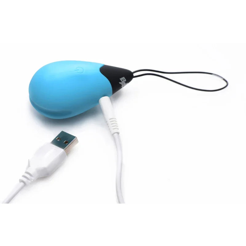 Bang - 10x Silicone Vibrating Egg - Blue - MyPleasure
