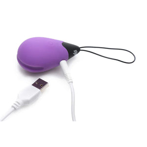 Bang - 10x Silicone Vibrating Egg - Purple - MyPleasure