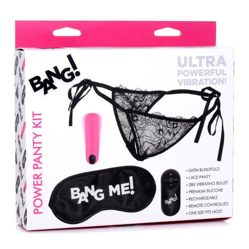 Bang Power Panty Kit - Pink - MyPleasure
