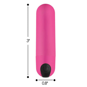 Bang Vibrating Bullet With Remote Control - Pink - MyPleasure