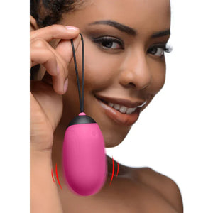 Bang XL Silicone Vibrating Egg - Pink - MyPleasure
