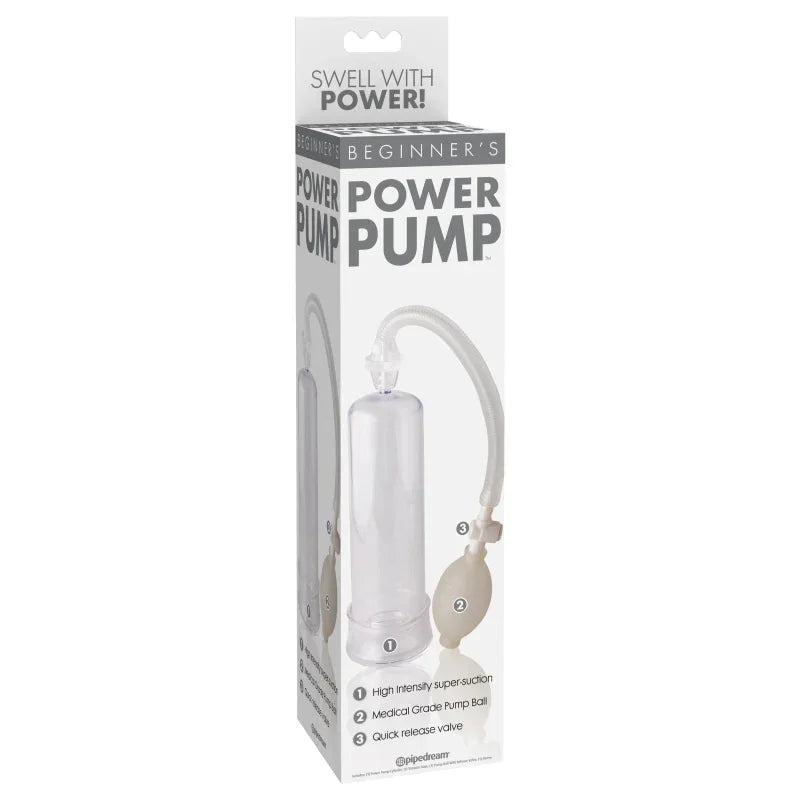 Beginners Power Pump - Clear - MyPleasure