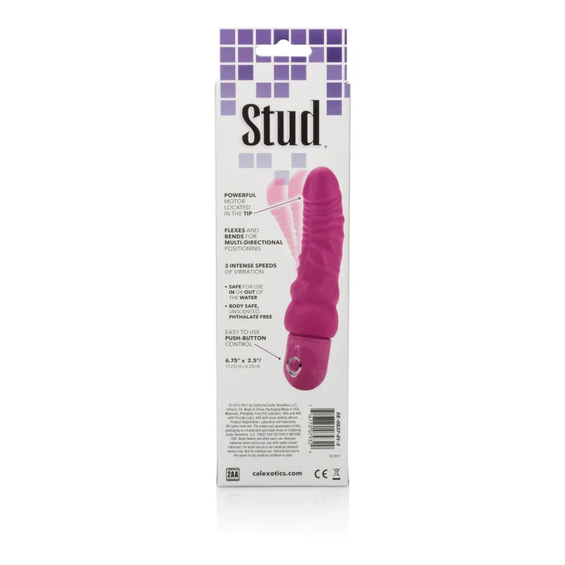 Bendie Power Stud - Curvy - Pink - MyPleasure