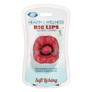 Big Lips Suction and Licking - Red - MyPleasure