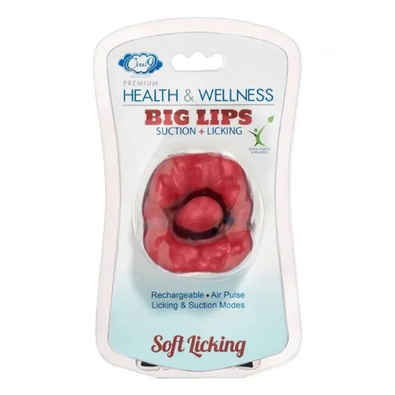 Big Lips Suction and Licking - Red - MyPleasure