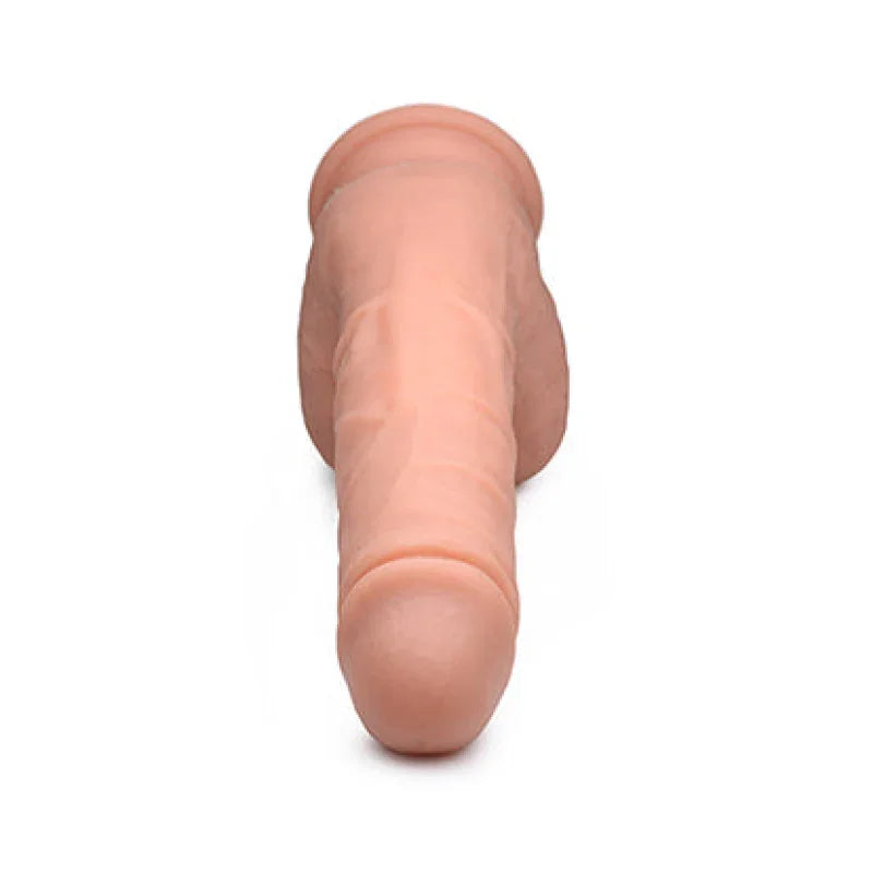 Big Shot 9 Inch Silicone Thrusting Dildo With - Balls and Remote - MyPleasure