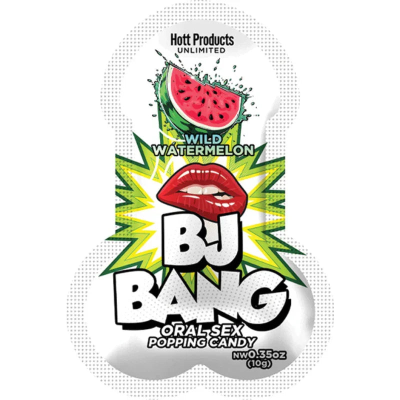 Bj Bang - Oral Sex Popping Candy - Watermelon 10gm - MyPleasure