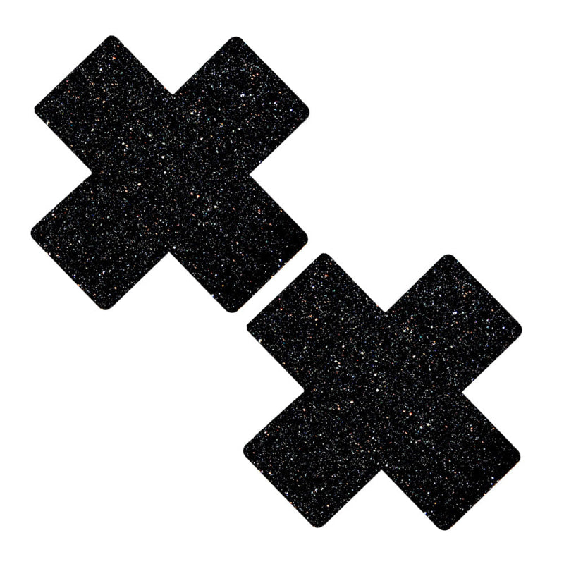 Black Malice Glitter X Factor Nipztix Pasties