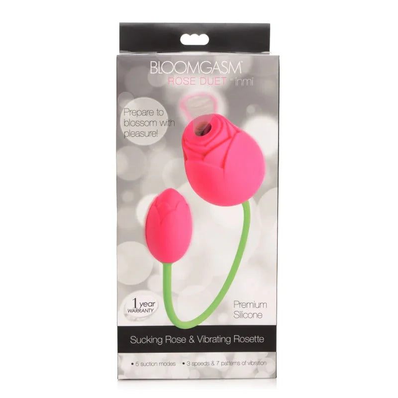 Bloomgasm Rose Duet - Sucking Rose and Vibrating Rosette - MyPleasure