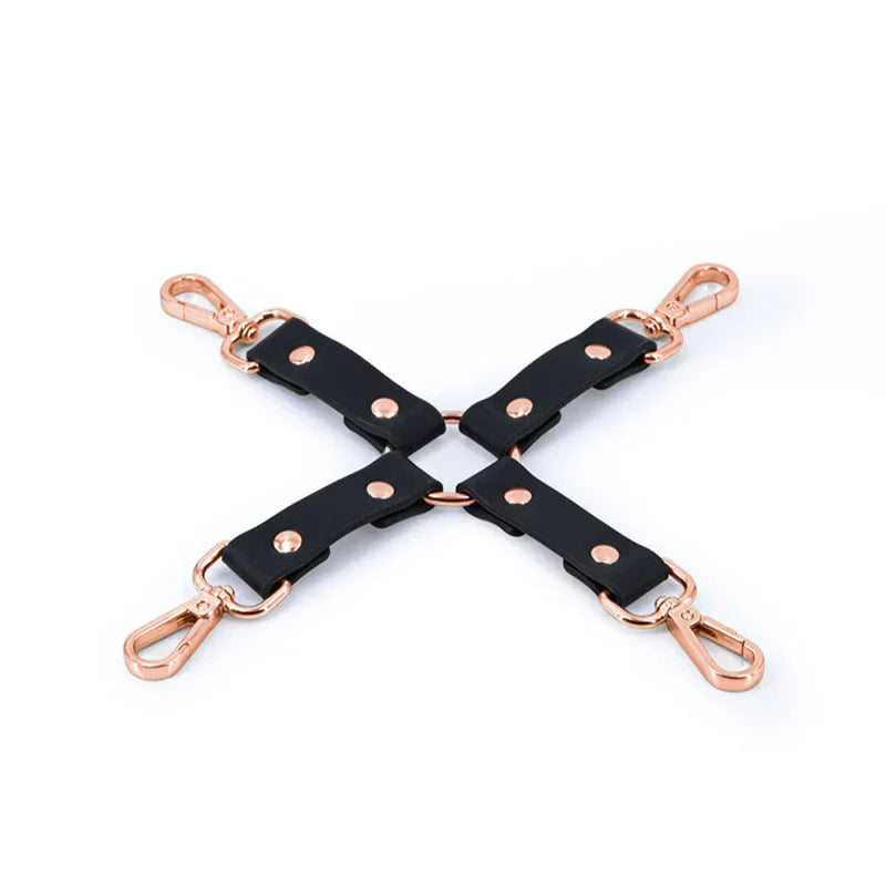 Bondage Couture - Hog Tie - Black - MyPleasure