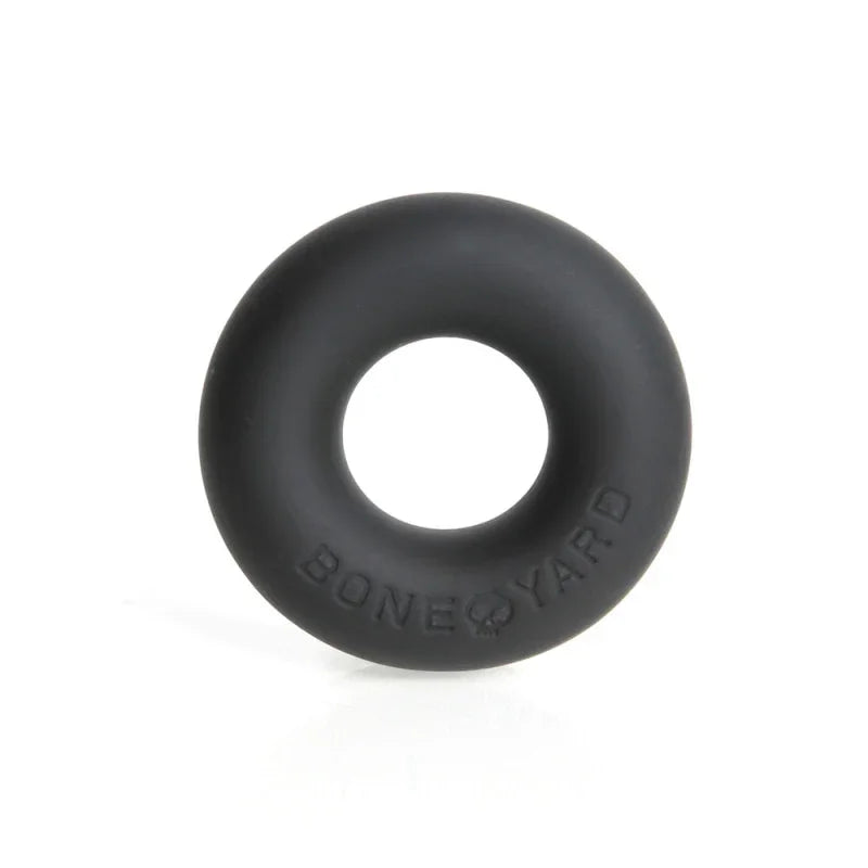 Boneyard Ultimate Silicone Cock Ring - Black - MyPleasure