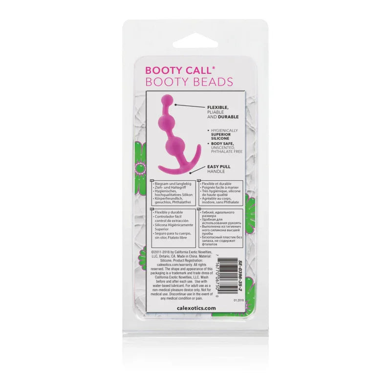 Booty Call Booty Beads - Pink - MyPleasure