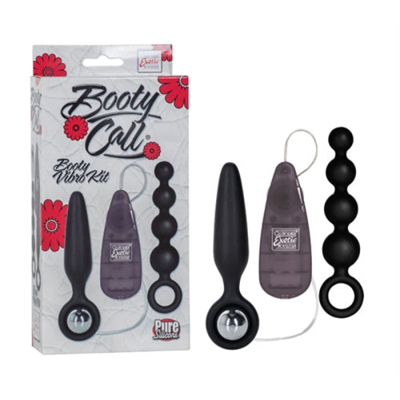 Booty Call Booty Vibro Kits - Black