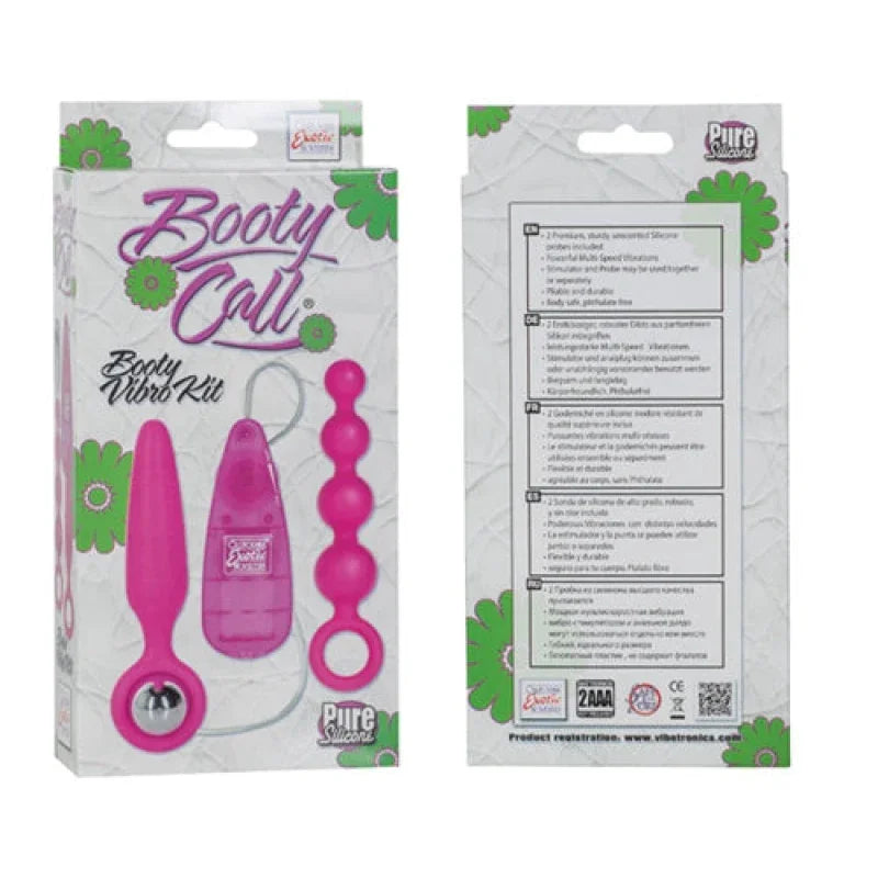 Booty Call Booty Vibro Kits - Pink - MyPleasure