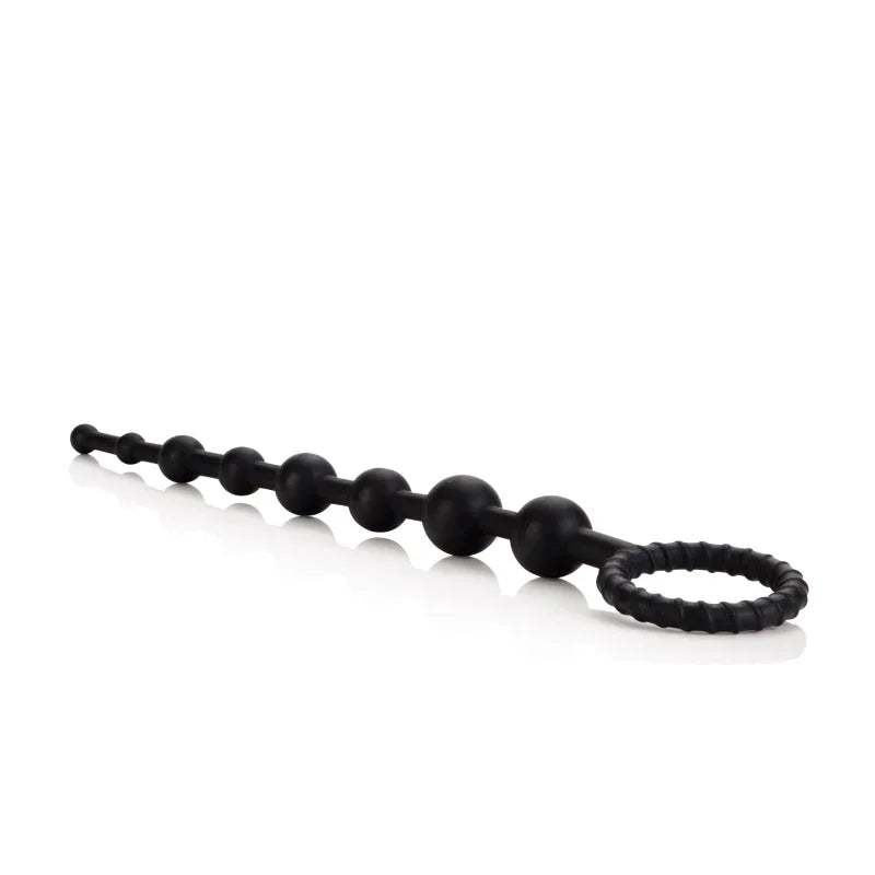Booty Call X-10 Beads - Black - MyPleasure