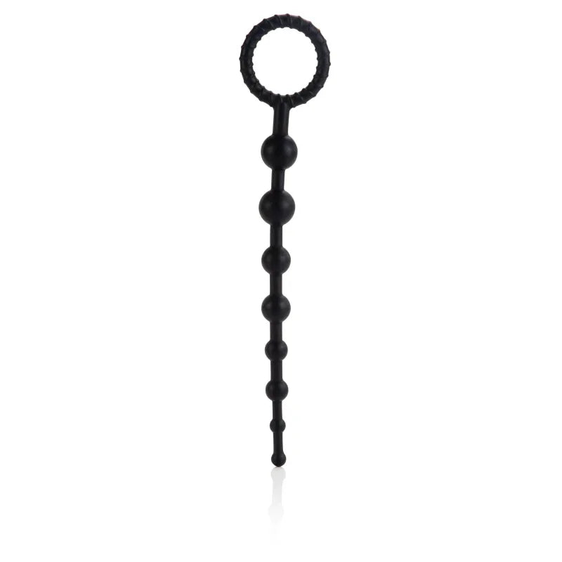 Booty Call X-10 Beads - Black - MyPleasure