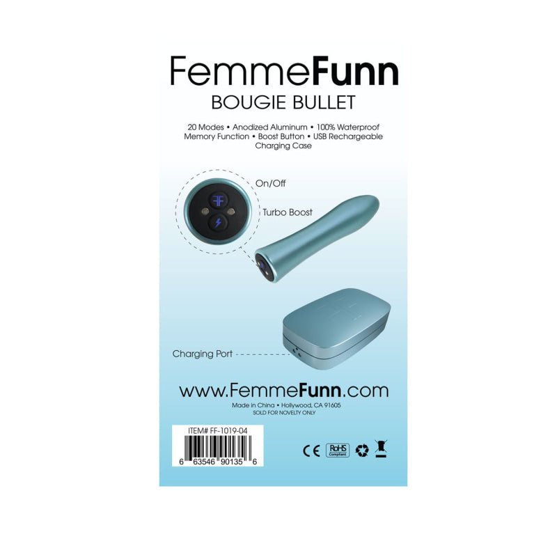 Bougie Bullet - Light Blue