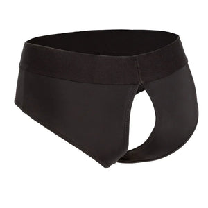 Boundless Backless Brief - L/xl - Black - MyPleasure