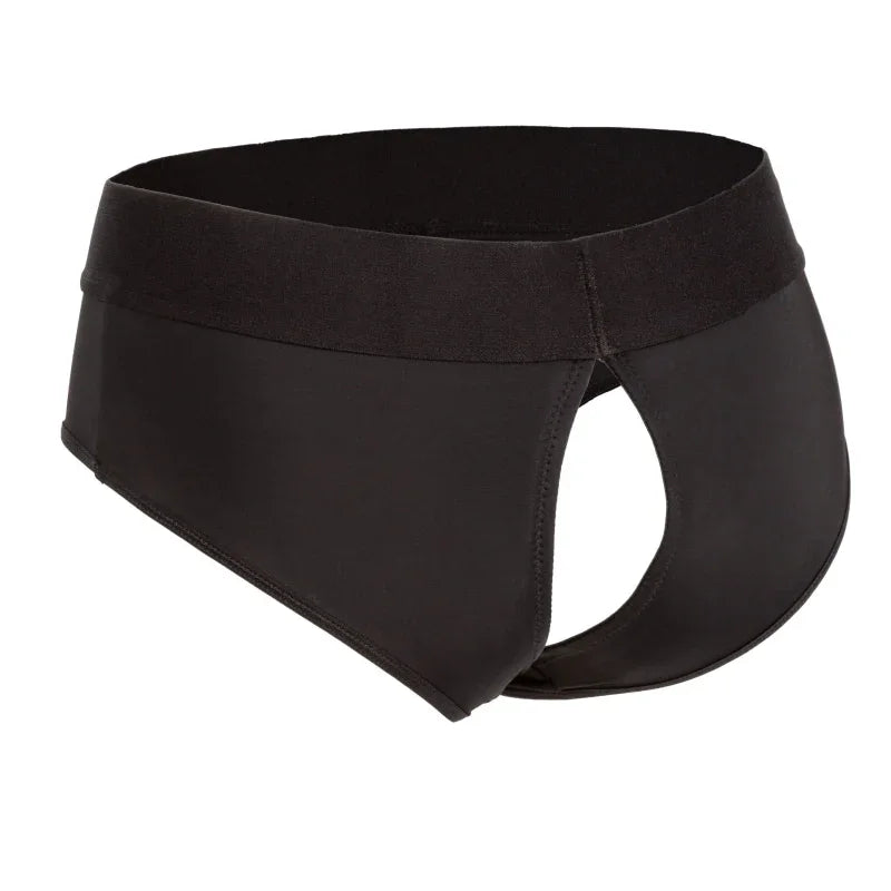 Boundless Backless Brief - L/xl - Black - MyPleasure