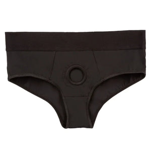 Boundless Backless Brief - S/m - Black - MyPleasure