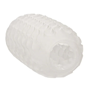 Boundless Reversible Nubby Stroker - Clear - MyPleasure