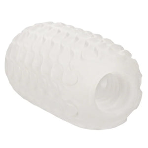 Boundless Reversible Ribbed Stroker - Clear - MyPleasure