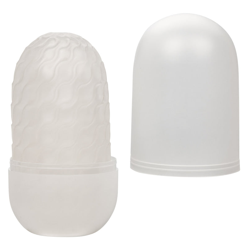 Boundless Reversible Ribbed Stroker - Clear