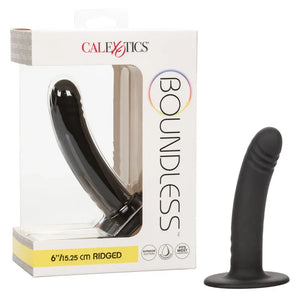 Boundless Ridged - 6 Inch - Black - MyPleasure