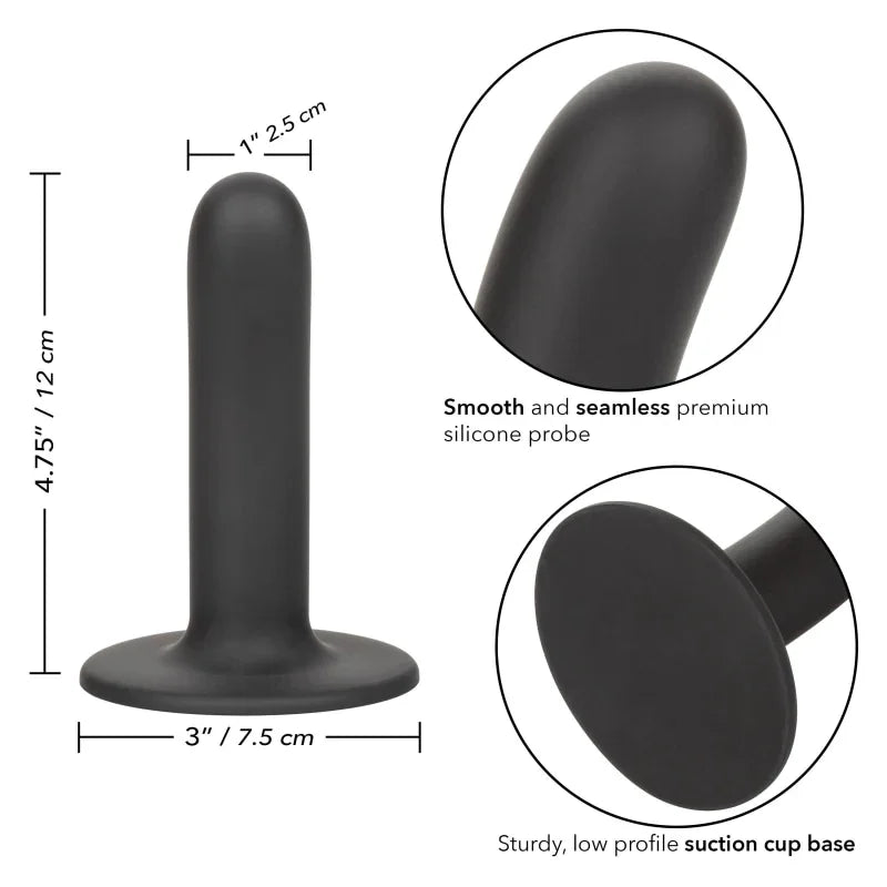 Boundless Smooth - 4.75 Inch - Black - MyPleasure